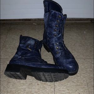 Seven for all mankind combat boots